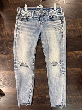 Silver Suki Skinny Jeans